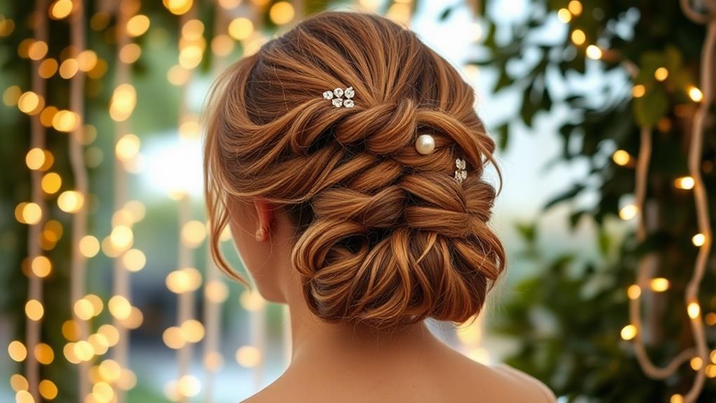 classic elegant hairdo