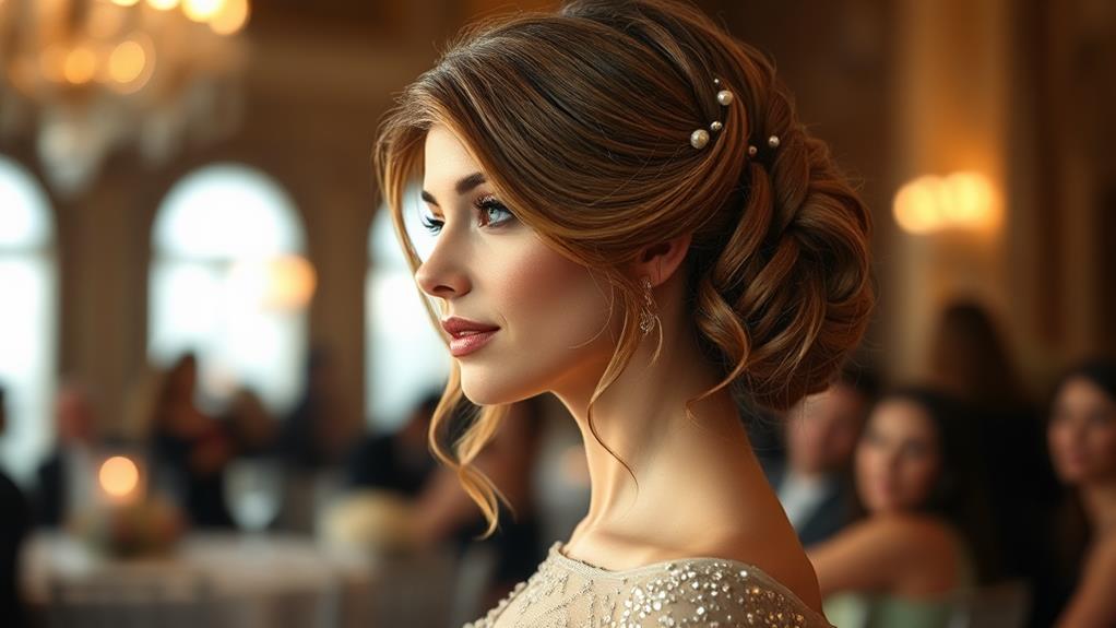 elegant french hairstyle technique