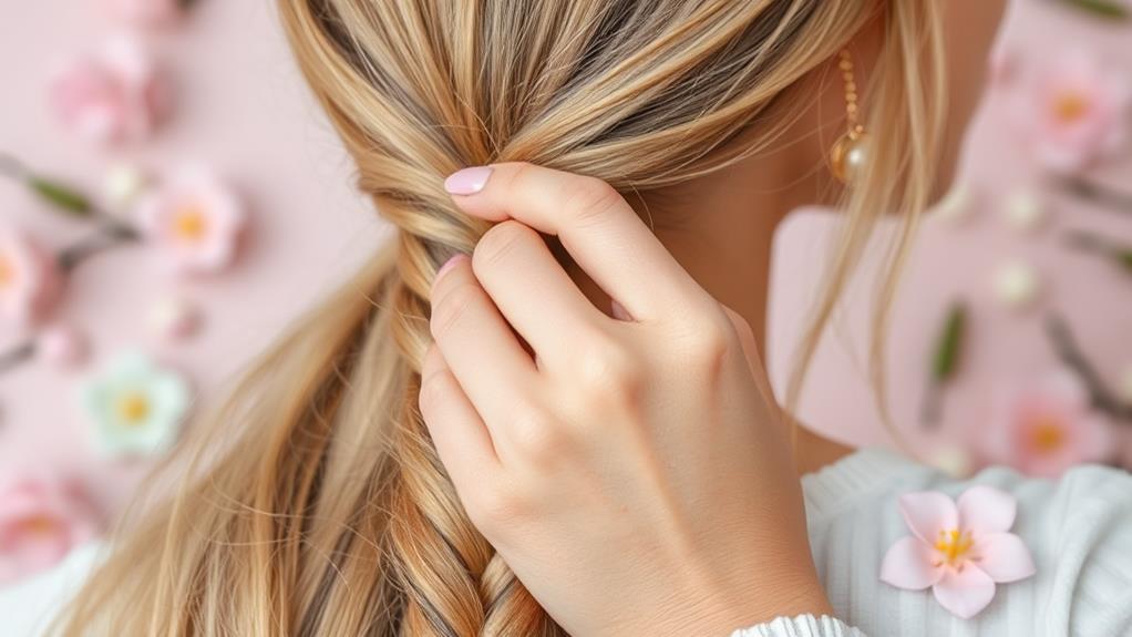 fast fishtail braid tutorial