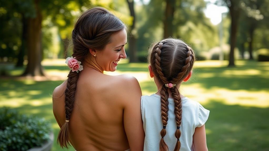 mommy and me hairstyles