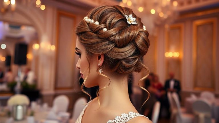 stunning long hair updos