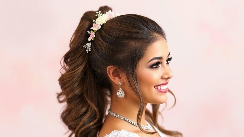 stylish ponytail hairdos