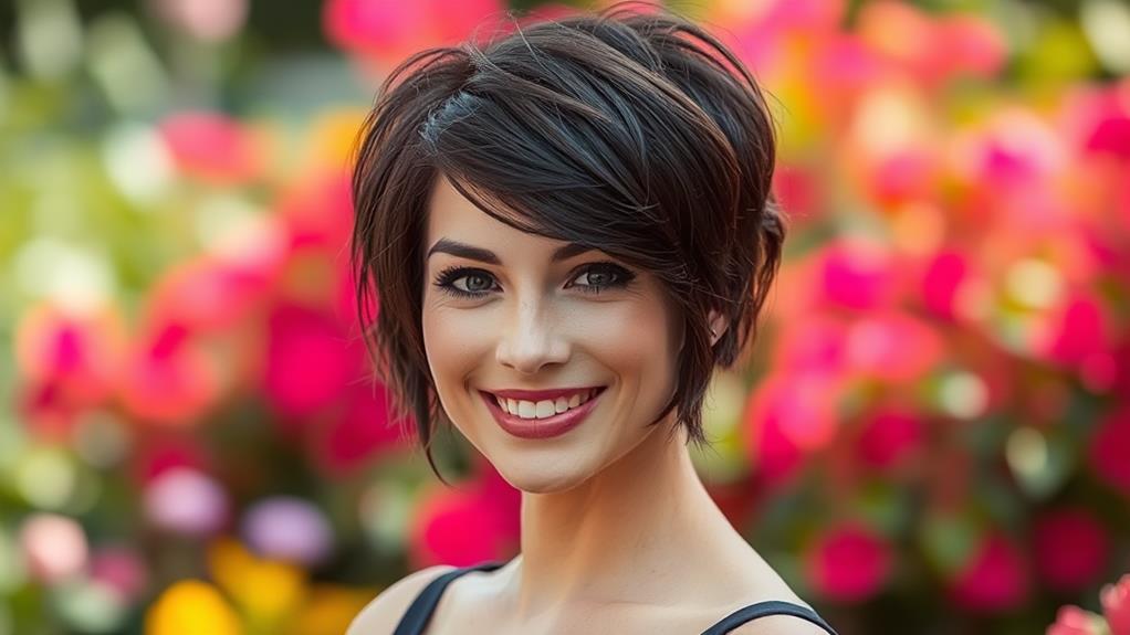 stylish short haircut trend