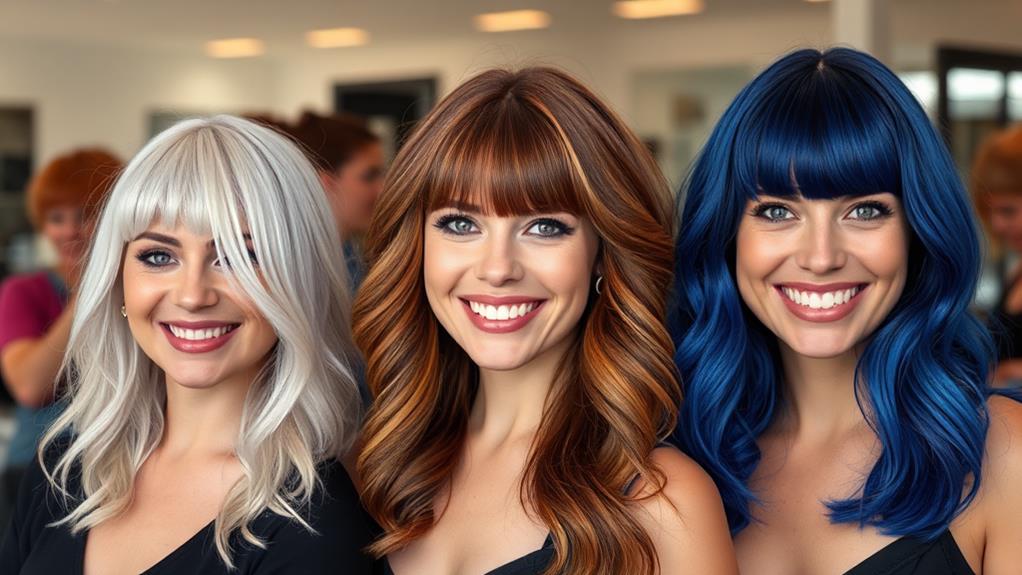 vibrant hair color inspiration